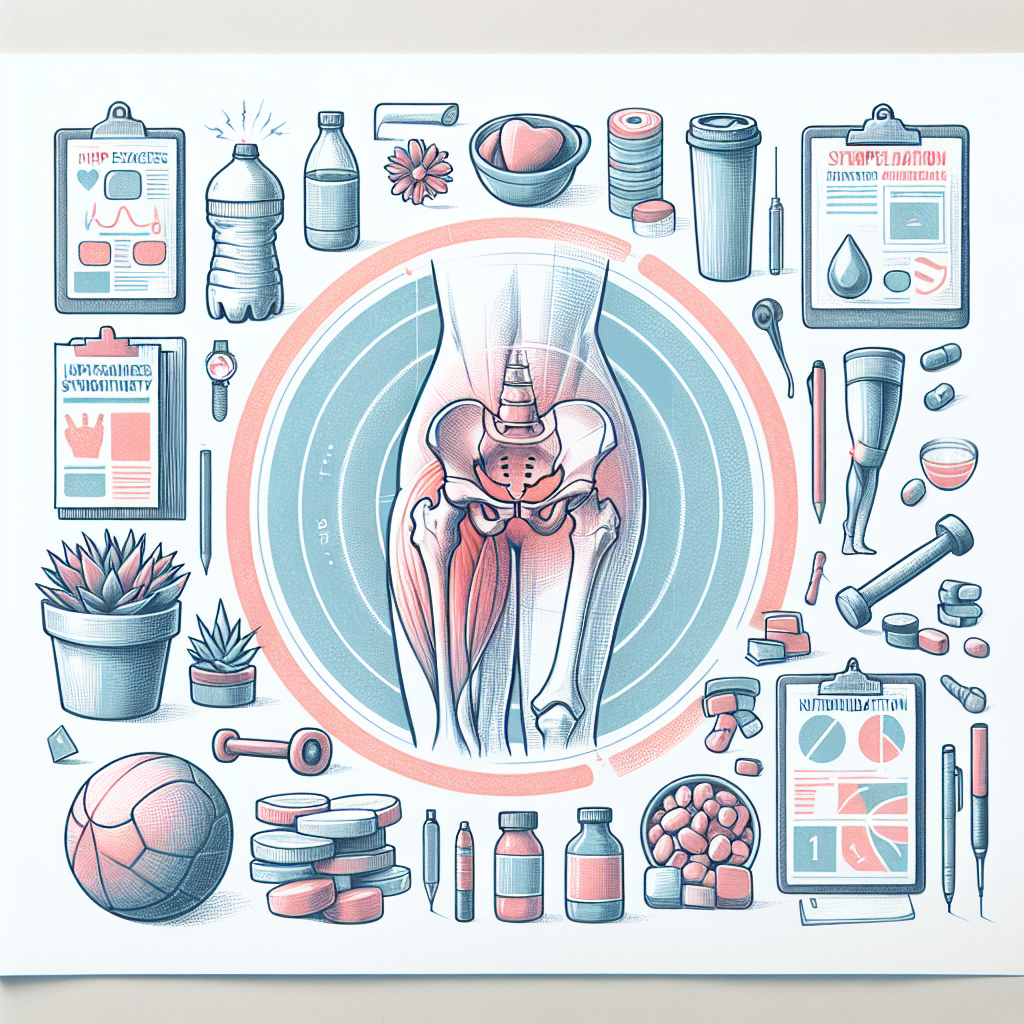 Pastelková ilustrace znázorňující téma: Zdraví kloubů