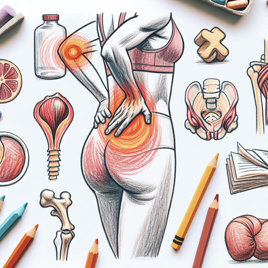 Pastelková ilustrace znázorňující téma: Bolest kloubů