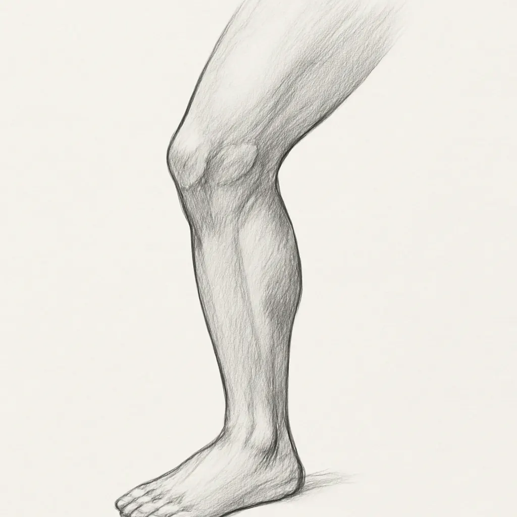 Ilustrace znázorňující téma: Bolest kolene