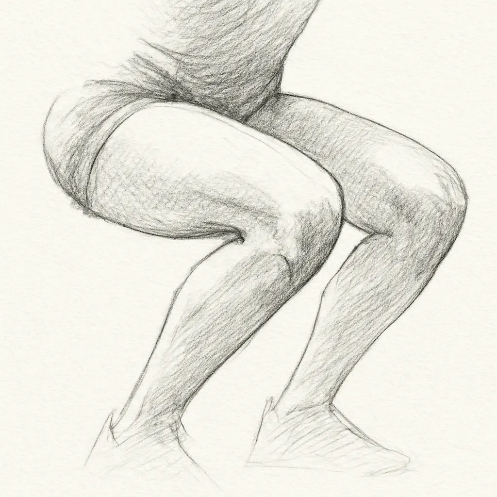 Ilustrace znázorňující téma: Bolest kolene
